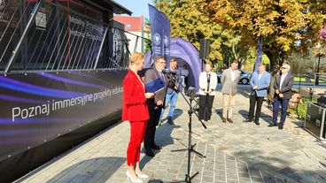 Mobilny Przystanek Historia Przyszłości Instytutu Pamięci Narodowej odwiedził Wieluń 